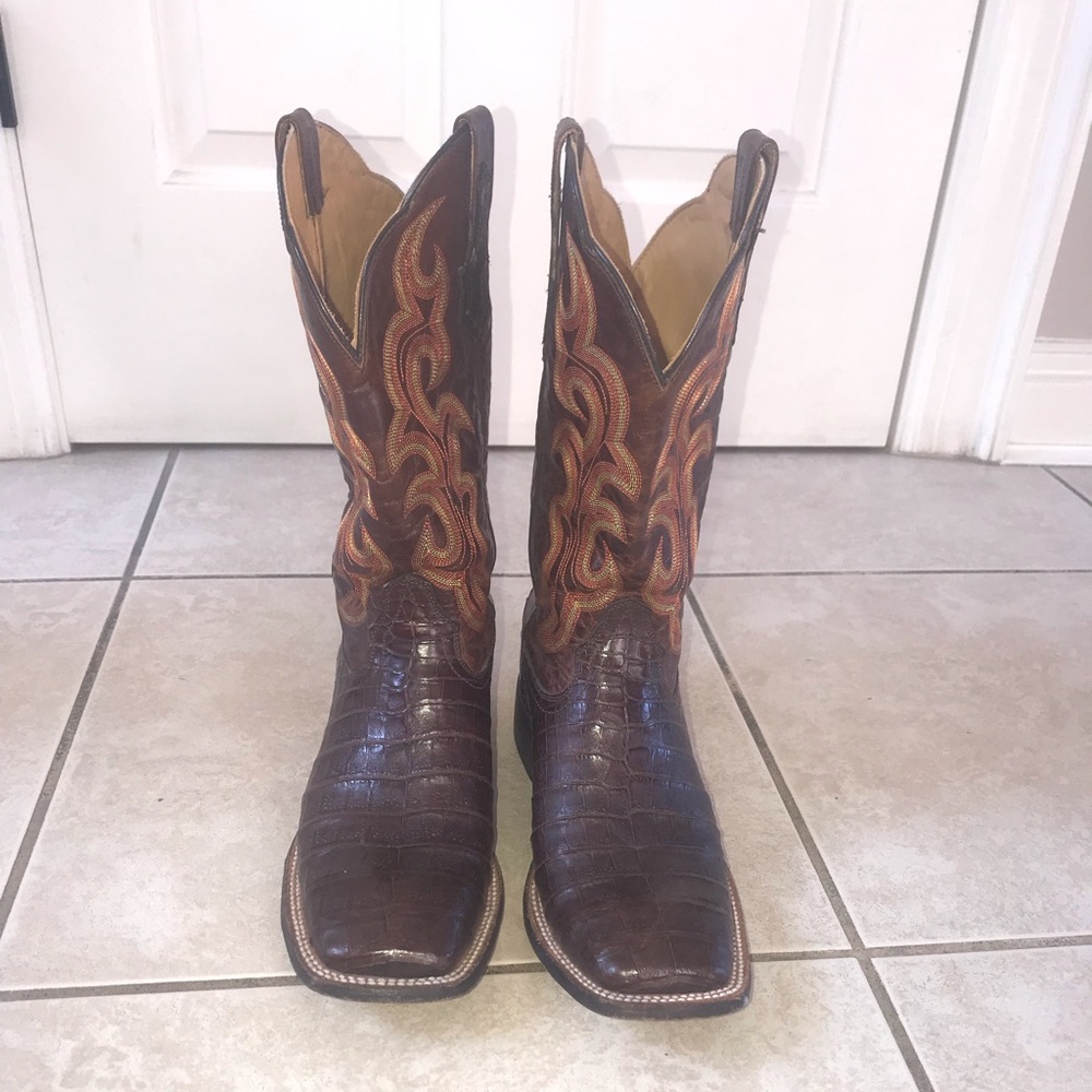 Ariat Caiman Alligator boots